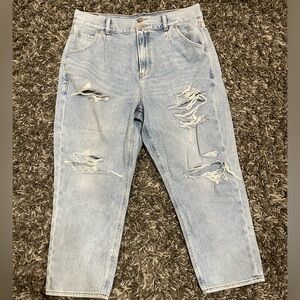 NWOT American eagle mom jeans size 12 x-short